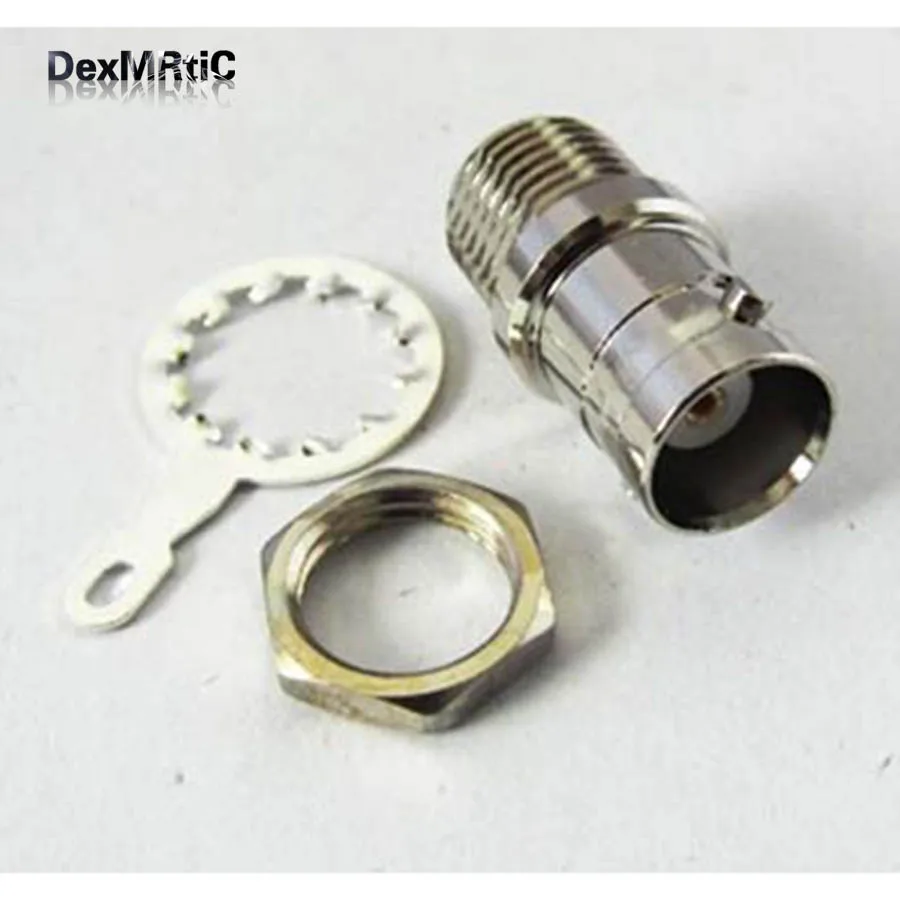 

1pc BNC-MCX Adapter BNC Female Switch MCX Female RF convertor Straight Wholesale Fast Shipping