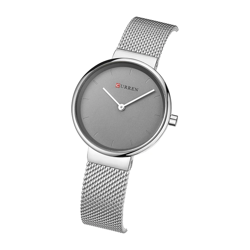 CURREN New Women Watch Fashion Dress Ladies Watches Stainless Steel Quartz Wristwatch Hot Sale Saat Clock relogios feminino