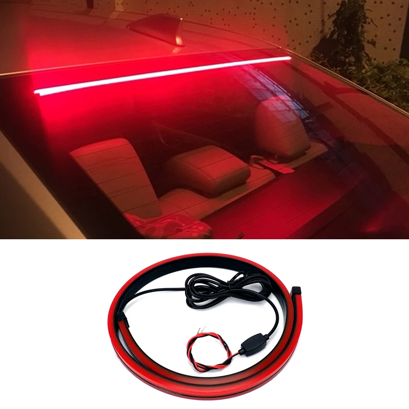 

Car Brake Light LED 12V Light Strip Safety Warning Light Stop Signal Lamp Flowing Flashing Rear Tail High Mount Stop Brake Lamp