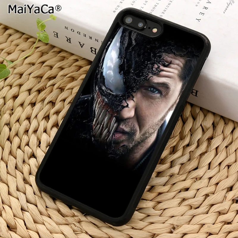 

MaiYaCa Venom Tom Hardy Spiderman Phone Case Cover For iPhone 5 6s 7 8 plus 11 pro X XR XS max Samsung S6 S7 edge S8 S9 S10