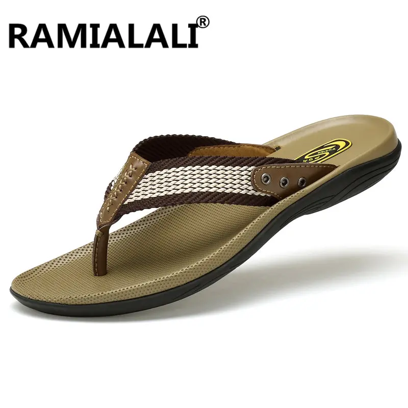 2018 Men Genuine Leather Flip Flops Sandals Comfortable Soft Leather Slippers Men High Quality Men Summer Shoes Big Size 38-47 2018 Men Genuine Leather Flip Flops Sandals Comfortable Soft Leather Slippers Men High Quality Men Summer Shoes Big Size 38-47