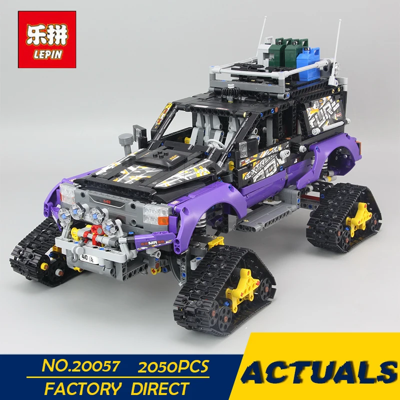 

LEPIN 20057 2050Pcs Genuine Technic Mechanical Series 42069 The Ultimate Extreme Adventure Car Set Building Blocks Bricks Toy