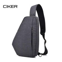 Ciker модная нейлоновая ткань мужские сумки через плечо сумка почтальона сумка Пакет Повседневная Сумка водонепроницаемая Одиночная сумка для отдыха