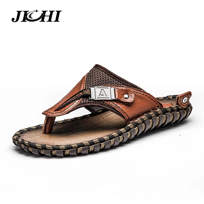 Мужские вьетнамки на нескользящей подошве Zapatos Hombre повседневная обувь большие