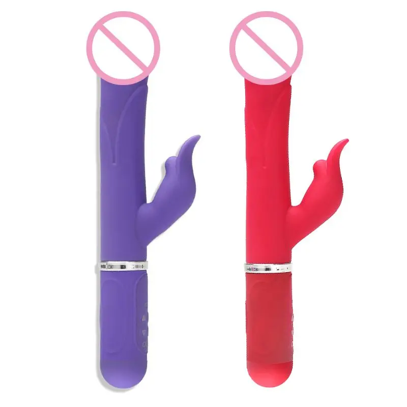 Multispeed Women Silicone Vibrator G Spot font b Dildo b font Rabbit Female Adult Sex Toy