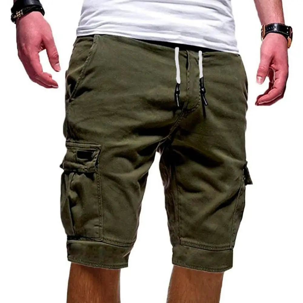 

Summer Hot Sale Cotton Casual Men Short Pants Brand Clothing Comfortable Men Cargo Shorts plus size M-4XL drop shipping