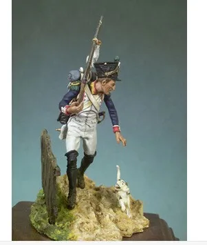 1/32 Resin Figure Model Kit European Knight Napoleonic Wars Unpainted Unassamble 