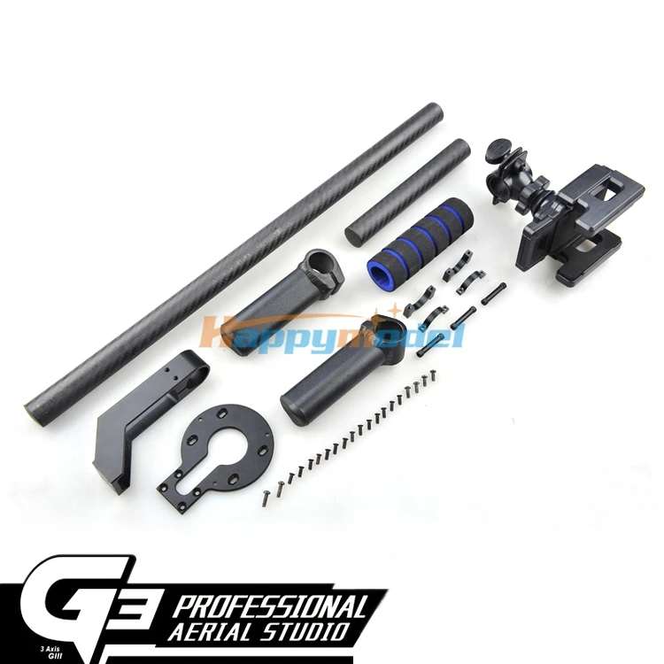 

Carbon Fiber Handheld Frame Kit for Align G3-GH G3-5D 3-Axis Brushless Gimbal with Monitor Mounting Bracket