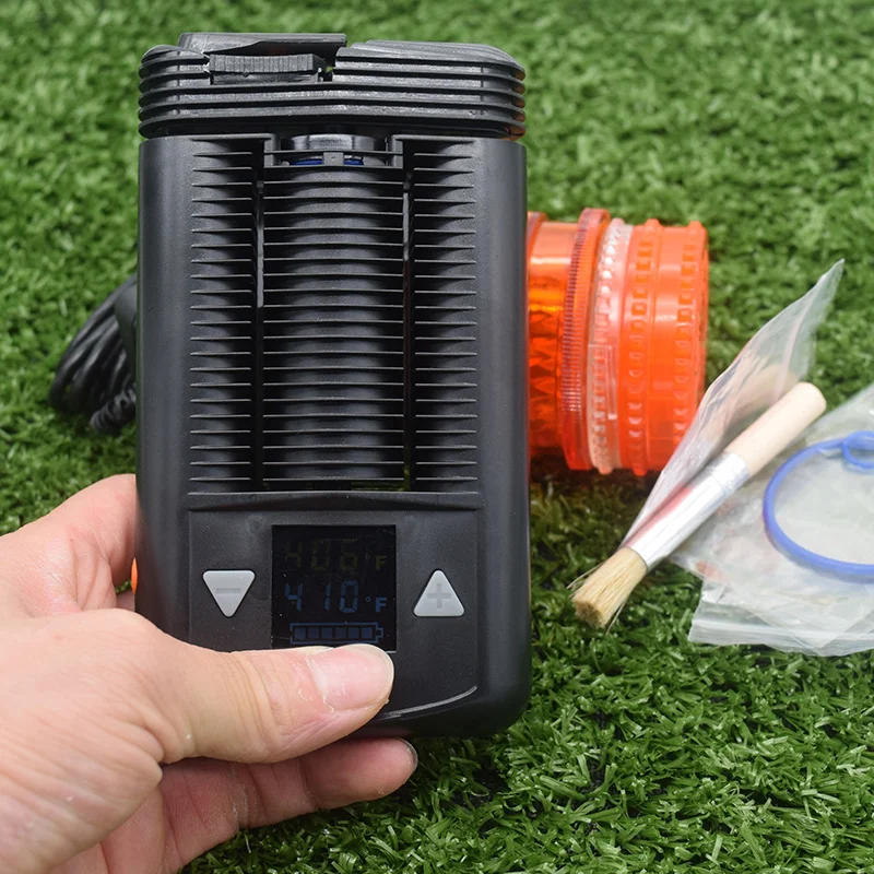 

2pcs best Portable Vaporizer dry herb Smooth cool vapo Dry Herb Mod WIth Temperature Adjustable control Box Mod Vape