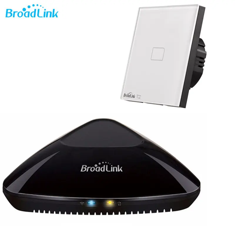

Broadlink RM PRO+ Universal Intelligent Remote Control Smart Home For IOS Android Phone Compatible Alexa And TC2 EU Standard