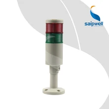 4 Вт 2 слоя Светодиодный промышленный башня сигнальная лампа/высокая производительность лампа ровного света многоуровневые Предупреждение света(LTA506-2T