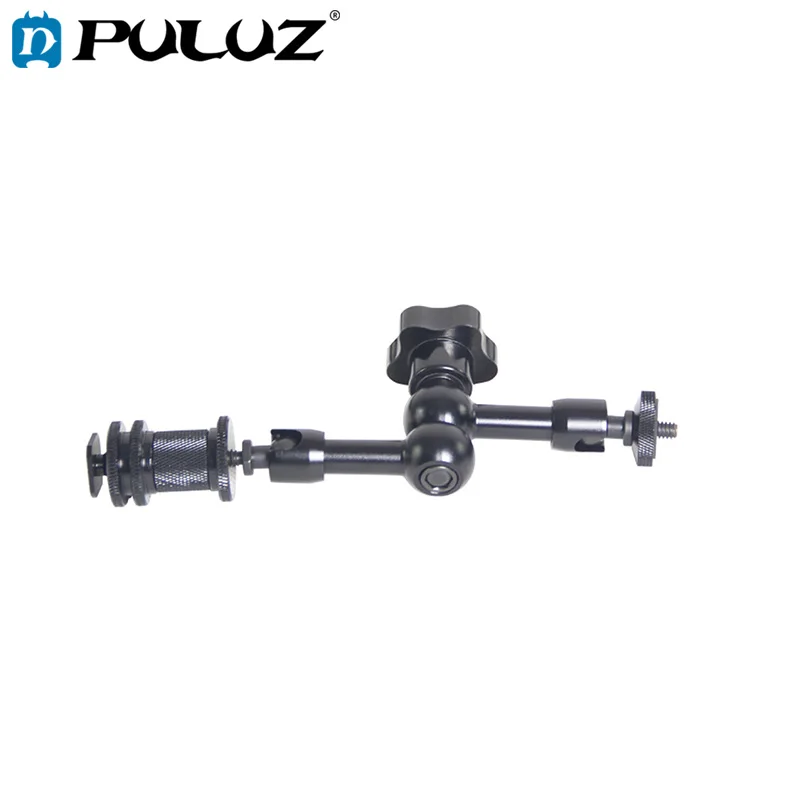 

PULUZ 7 inch Adjustable Friction Articulating Magic Arm Fits DSLRs and Camcorders with 1/4 inch Screw Mount Steady Shooting Rig