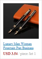 Роскошная металлическая Поворотная Шариковая ручка для деловых подписей, роллер, бизнес офисные принадлежности, канцелярские принадлежности, подарок для письма