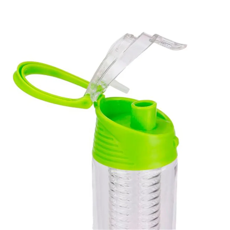 1X High Quality 800ML Fruit Infusing Infuser Water Sports Lemon Juice Bottle Flip Durable drinking water Bottles  #3N12 (6)