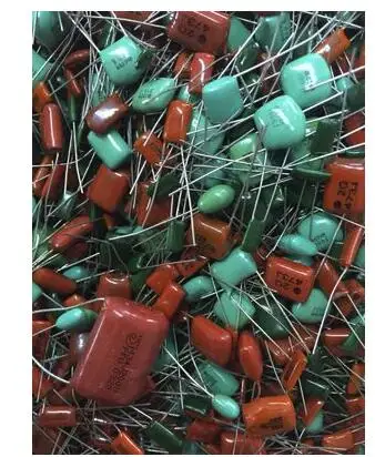 500g mixed polyester capacitor mixed cbb capacitor mixed electronic components