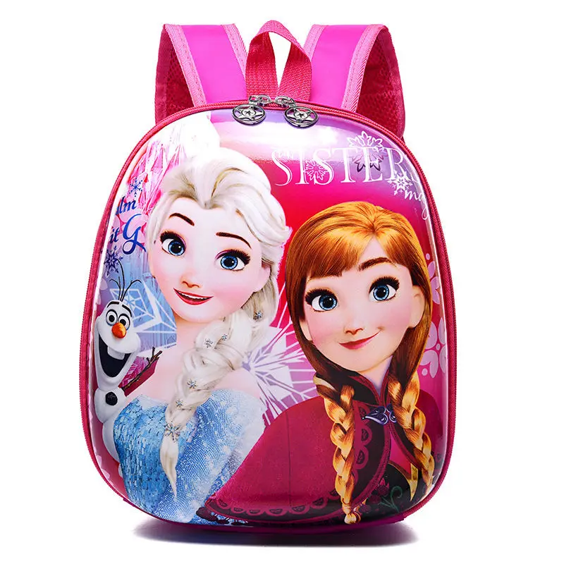 Детский Школьный рюкзак Принцессы Диснея для детского сада, с героями мультфильмов, для детей от 2 до 5 лет, рюкзак для мальчиков и девочек, замороженная Эльза - Цвет: 8