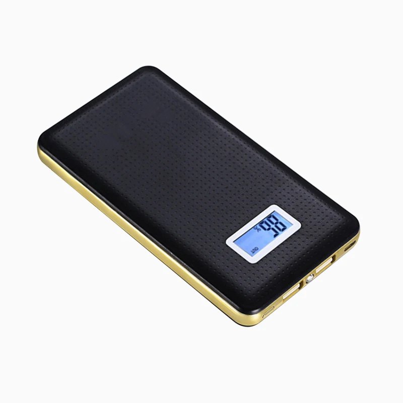 DCAE Mobile Power Bank 10000mAh Fast Charge Dual-USB Output External Battery Portable Charger powerbank for iphone 5s 6s