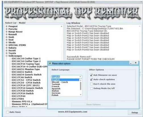 Инструмент для обслуживания IMMO PIN код и Immo off V1.2 Full + Professional DPF EGR Remover 3 0 генератор