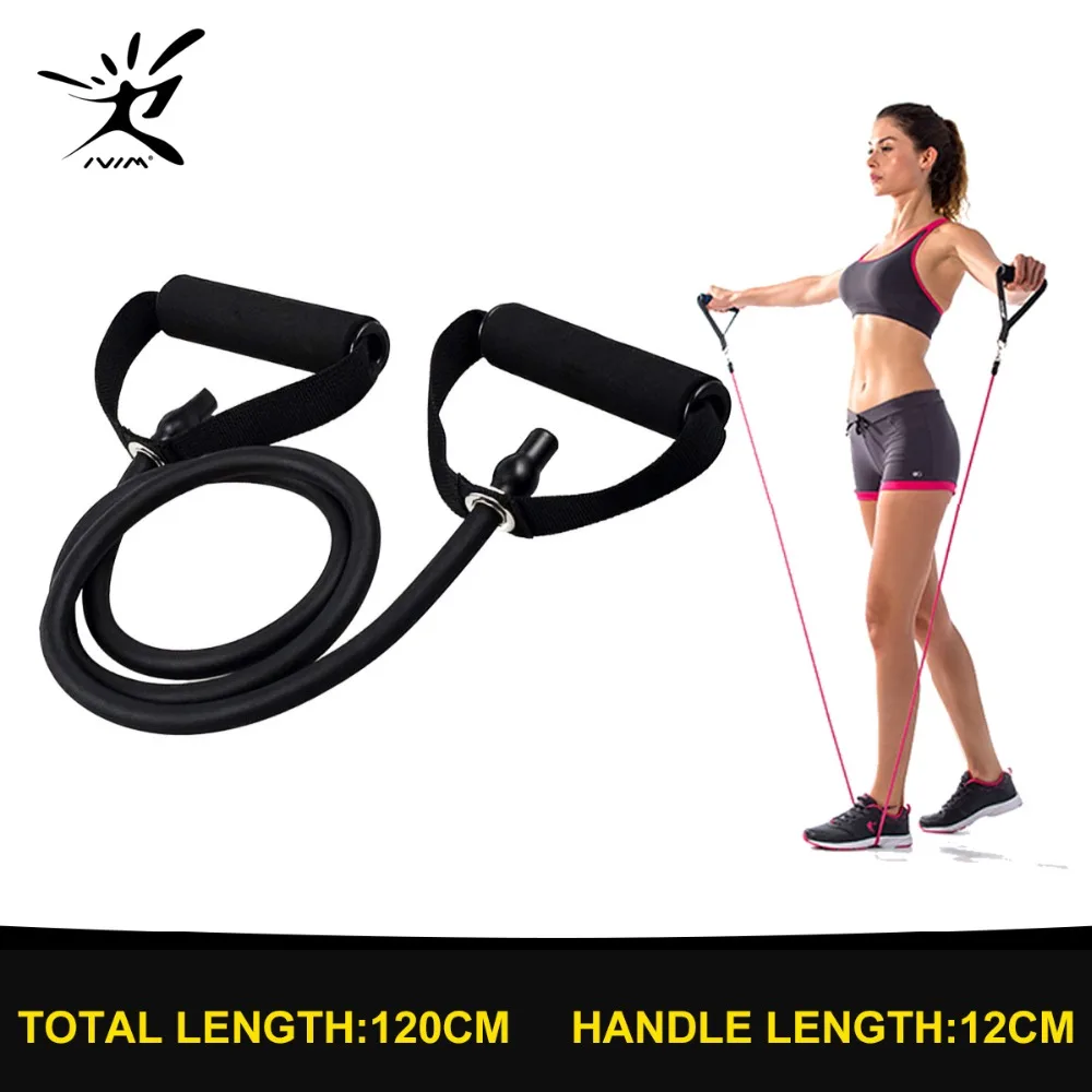 

120cm Resistance Bands Pull Rope Elastic Band for Fitness Equipment Tube Rubber Bands Workout Training Expander Exercise Rope