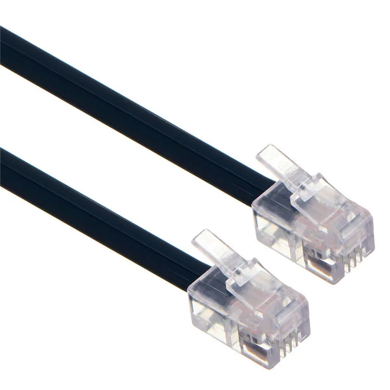 3 метра Универсальный RJ10 к (4P4C) Стандартный спиральный телефонный комплект кабель