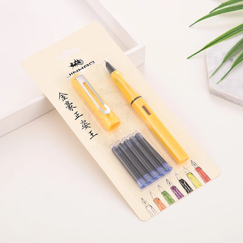 Jinhao599a-fountain-pen-pluma-estilografica-de-tinta-pluma-estilogr-fica-student-plastic-ink-pen-for-writing(4)