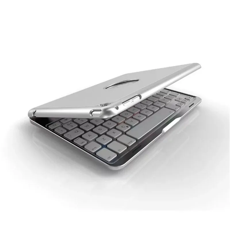 АБС-пластик сплав Метель ультратонких Keyboard Dock Подсветка чехол, держатель для Apple iPad mini4 7.9 дюймов корпус клавиатуры