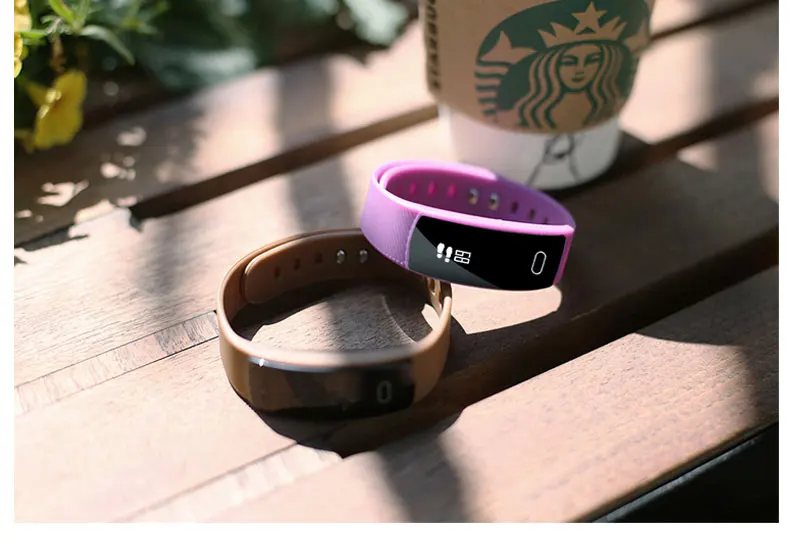 BOAMIGO Bluetooth Smart Bracelet Wristband Message Reminder Sleep Monitoring Portable Rubber Smart Watches for IOS Android Phone (23)