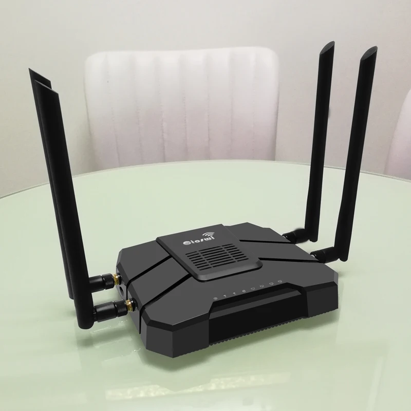 

Gigabit wifi router openwrt modem 4g wifi sim card 1200Mbps dual band MT7621 880MHz powerful cpu stable wi-fi signal for office