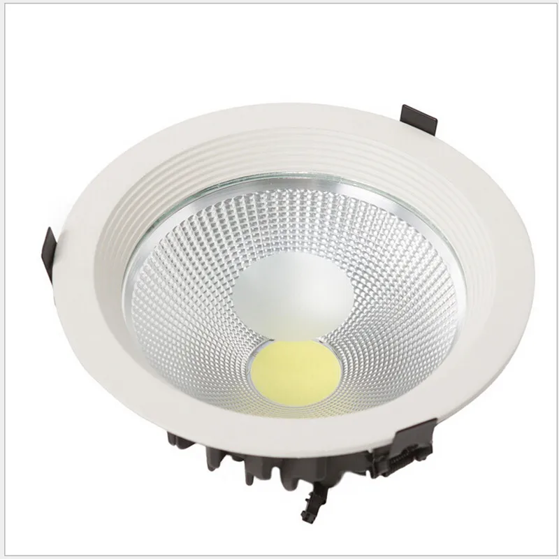 

Free Shipping COB 15W 20W 30W LED Downlight LED 30W COB Recessed Ceiling Down Light AC 85-265V