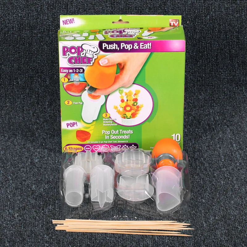 

CTDSGW000094 Fruits Vegetables Carve Patterns tool Fruits and vegetables Plastic Model Kitchen supplies vegetables carved device