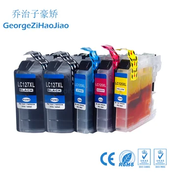 

5pcs LC127 LC125 Ink Cartridge for Brother DCP-J4110DW MFC-J4410DW MFC-J4510DW MFC-J4610DW MFC-J4710DW