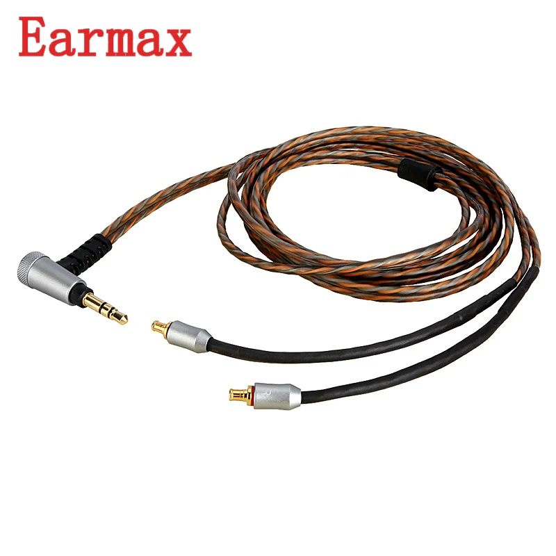 

Earmax OCC Silver Plating Upgraded Earphone Cable 3.5mm To A2DC HIFI Audio Cable Wire For ATH-LS400/300/200/50/70E40/50/70
