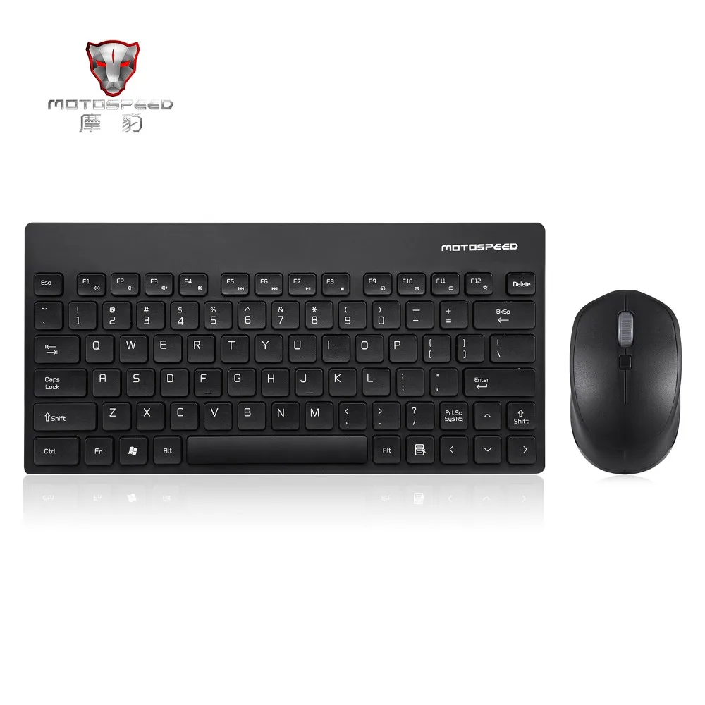 Motospeed G3000 2 4G Беспроводная клавиатура мышь комбинированная мини 3D колесо 1600 dpi