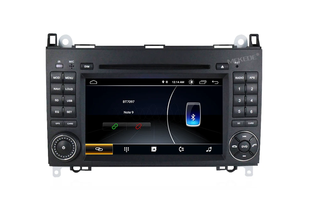 Sale MEKEDE 1024*600  Android 8.1 2din Car DVD GPS Head unit for Mercedes Benz B200 A B Class W169 W245 Viano Vito W639 Sprinter W906 12