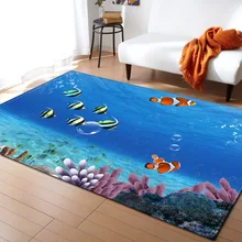 147X203 CM ocean большие ковры для Гостиная дома Спальня ковры Кофе таблицы краткое половик коврик для детских игр