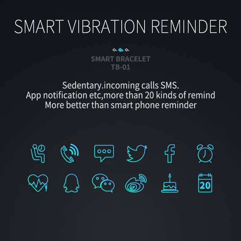 FocuSmart TB01 умный фитнес Браслет для Android цветной экран водонепроницаемый