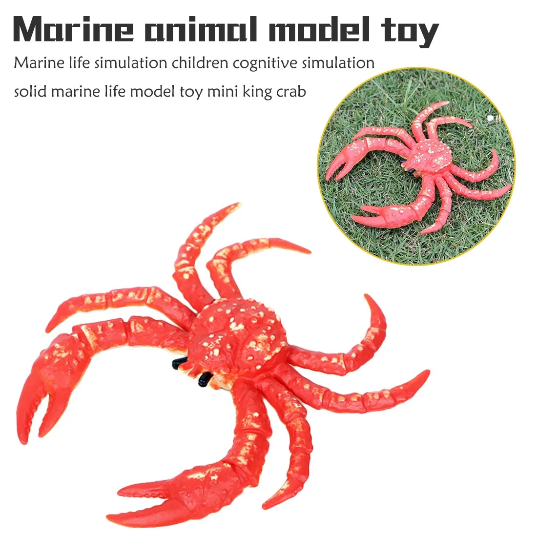 

Ocean Sea Life Simulation Animal Model Sets Shark Whale Turtle Crab Dolphin Action Toy Figures Kids Educational Collection Gift