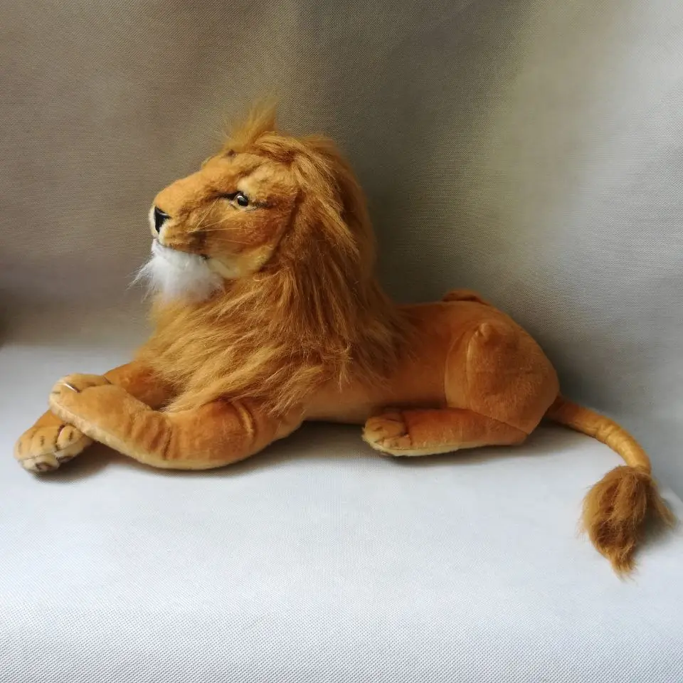 stuffed lion real