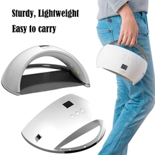 SUN6 48 Вт экологическая УФ светодио дный лампа для сушки ногтей портативная сушильная лампа В 220 В низкий нагрев Быстрый Маникюр для отверждения гель-лака для ногтей