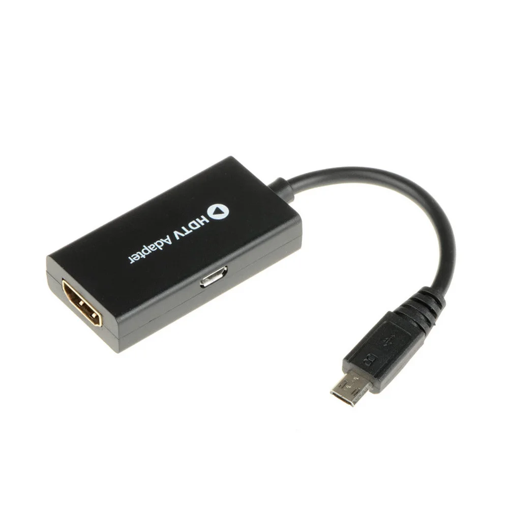 

Micro USB to HDMI 1080P HDTV Cable Adapter for Samsung Phone Tablet New Arrival