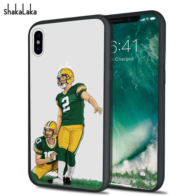 Soccer Football Player Hard Back Phone Case For iPhone X 6 6s 7 8 Plus