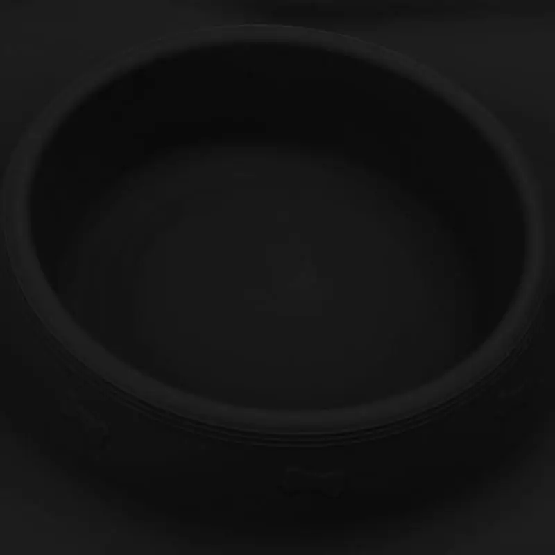 Двойная миска из нержавеющей стали для домашних животных, собак, кошек, котят, кормление щенка, еда, вода, портативное блюдо для путешествий, нескользящий Силиконовый коврик