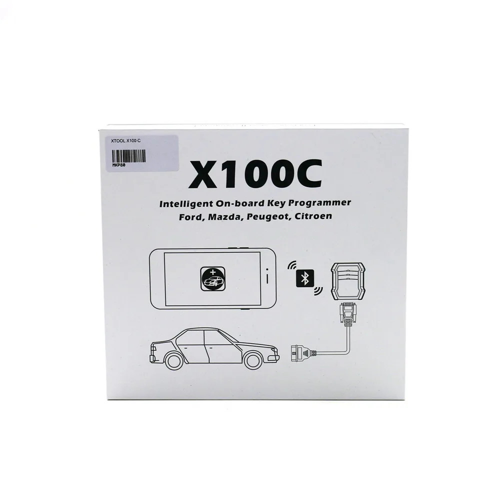 XTOOL X100C X100 C автоматический ключевой программист для Fo rd/Mazda/Peugeot/Citroen 4 в 1 pin кодовый