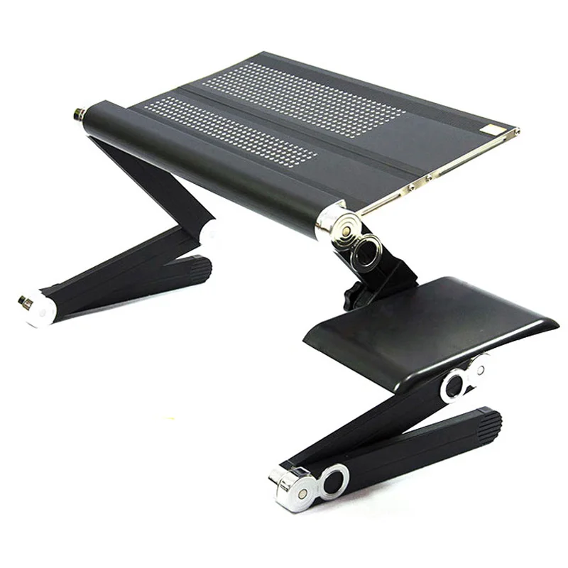360 Degree Portable Folding Metal Laptop Notebook Computer