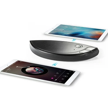 

Car Bluetooth Receiver Sun Visor Air Conditioning Outlet Hands-free Call Amplifier One Button Answer MP3 Player