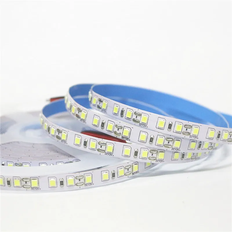 5 м/лот 10 мм ширина PCB 2835 SMD 1200 Светодиодная лента DC12V ip20 неводонепроницаемый гибкий