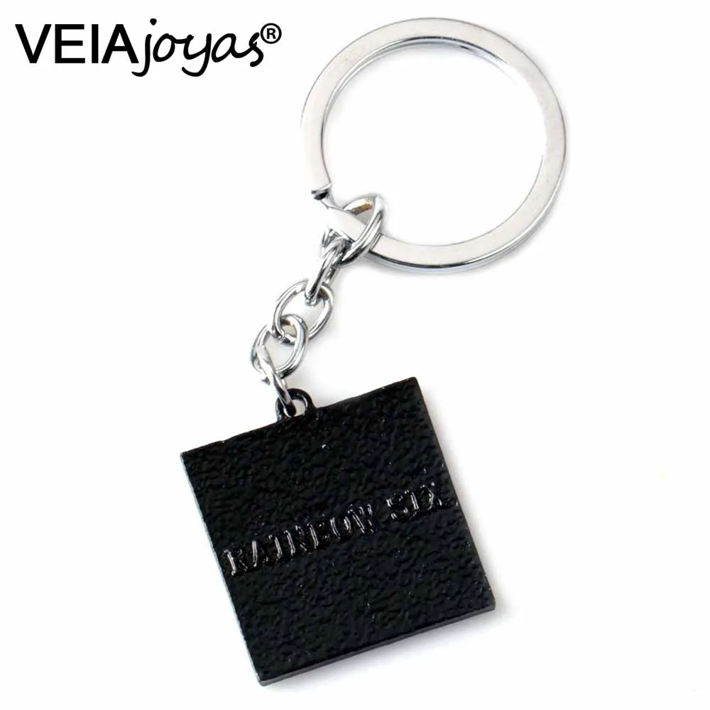 36-Types-FPS-Game-Rainbow-Six-R6-Keychain-Zinc-Alloy-Keyring-Metal-Pendant-Men-jewelry-Fans