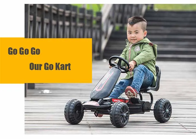 Детская педаль Go Kart с EVA твердыми колесами