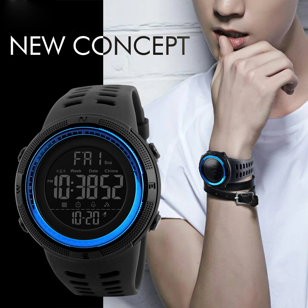 waterproof watch with countdown timer