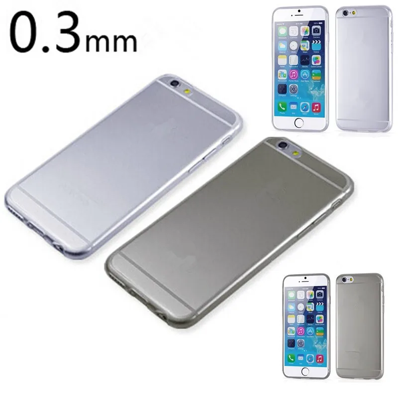 Per Iphone 7 6 Caso Trasparente Sottile Di Silicio Nero Copertura Bianca Per Iphone 5 5 S 6 6 S 7 Più Ipone6 Coque Fundas Astuccio Accessori